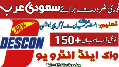 Descon Saudi Arabia Jobs