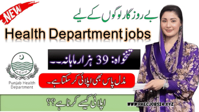 Health Department Jobs